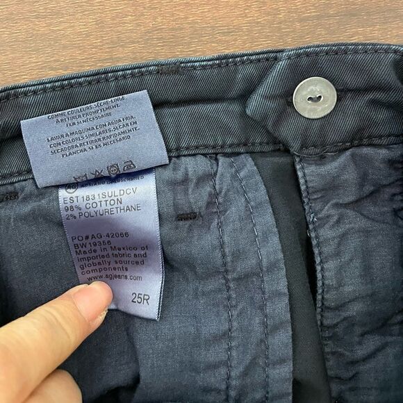 Adriano Goldschmied tailored cotton Bermuda shorts size 25 NWT - Picture 9 of 9